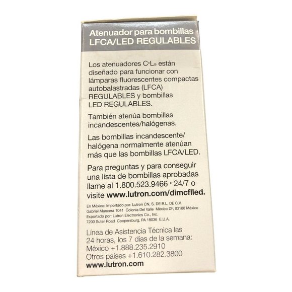 Lutron SCL-153P-LA Skylark CL 150-watt CFL LED Incandescent Dimmer Switch Almond - Picture 6 of 7